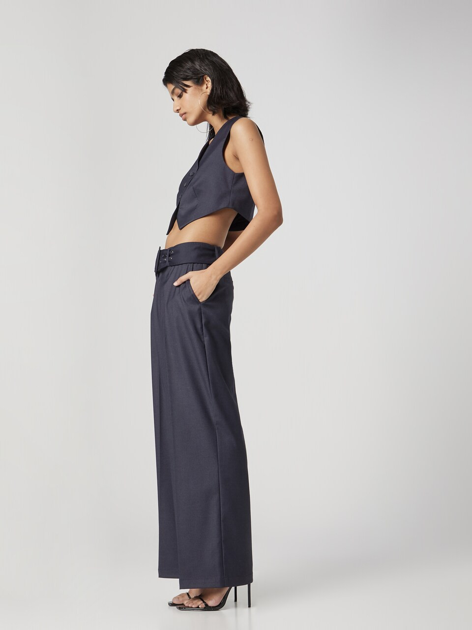 Wide leg Pleated Pants 'Dion' | ABOUT YOU (DE)