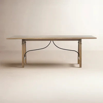 Amber Lewis x Four Hands Fritz 86" Oak Dining Table | Wayfair North America