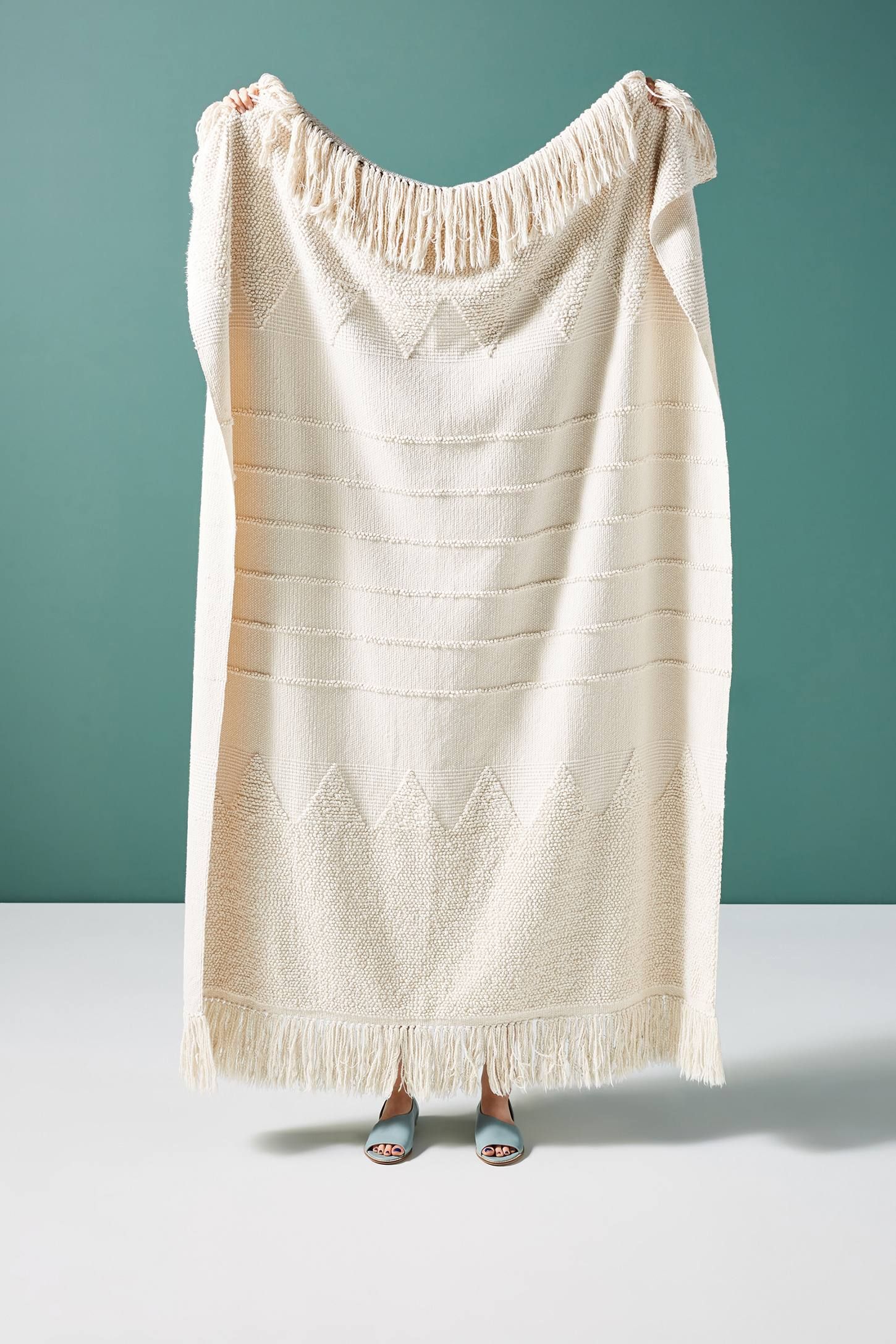 Cleo Throw Blanket | Anthropologie (US)