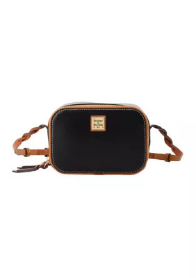 Dooney & Bourke Wexford Leather Deni Crossbody Bag, Black | Belk