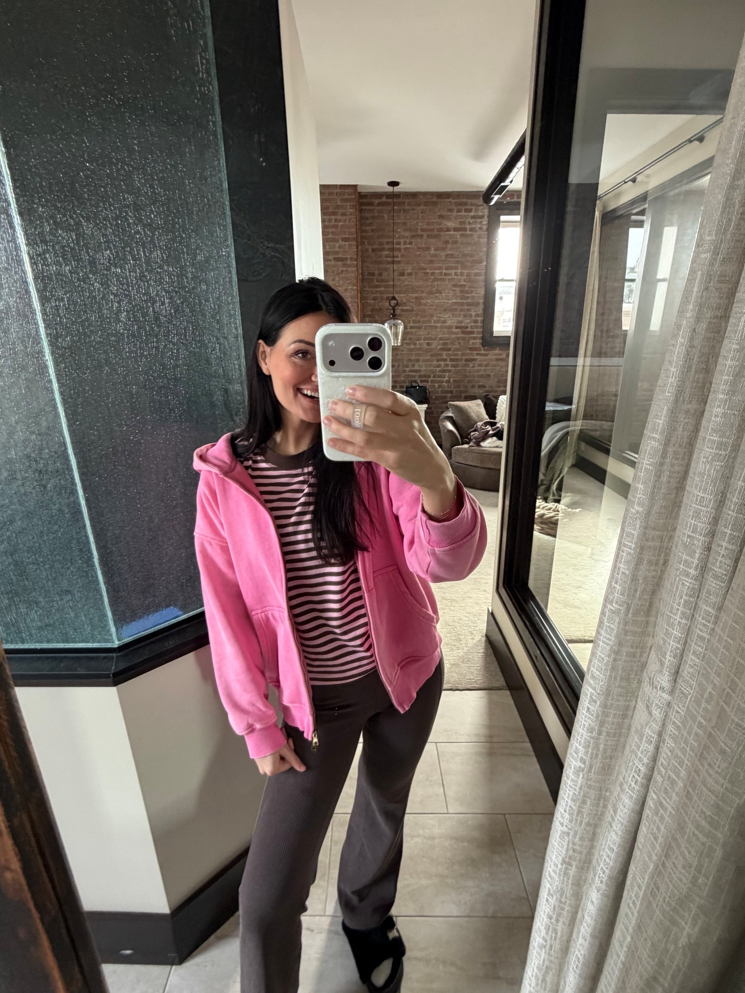 Perfect outfit for staying comfy & cozy 🤎💗

PLUS, how perfect is my loopy case for this wedding season I’m in 🥹🤍 Use code: MSCHYNA for a discount on any loopy case!!! 

#LTKootd #LTKdayinmylife #LTKWedding