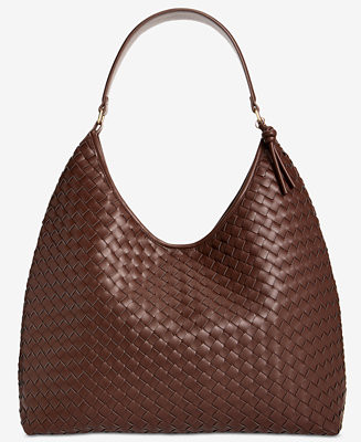 On 34th Woven Shoulder Bag, Exclusively at Macy's - Macy's | Macy's