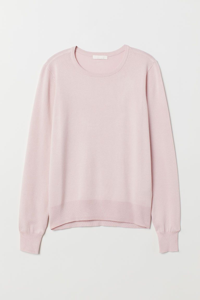H & M - Fine-knit Sweater - Pink | H&M (US)