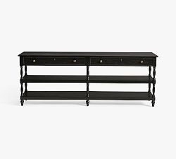 Chris Loves Julia Modern Traditional Grand Console Table (80") | Pottery Barn (US)