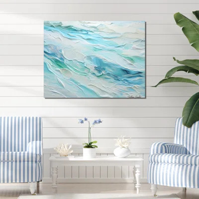 Ocean Charm Liquid Art - Ocean Wall Art | Wayfair North America
