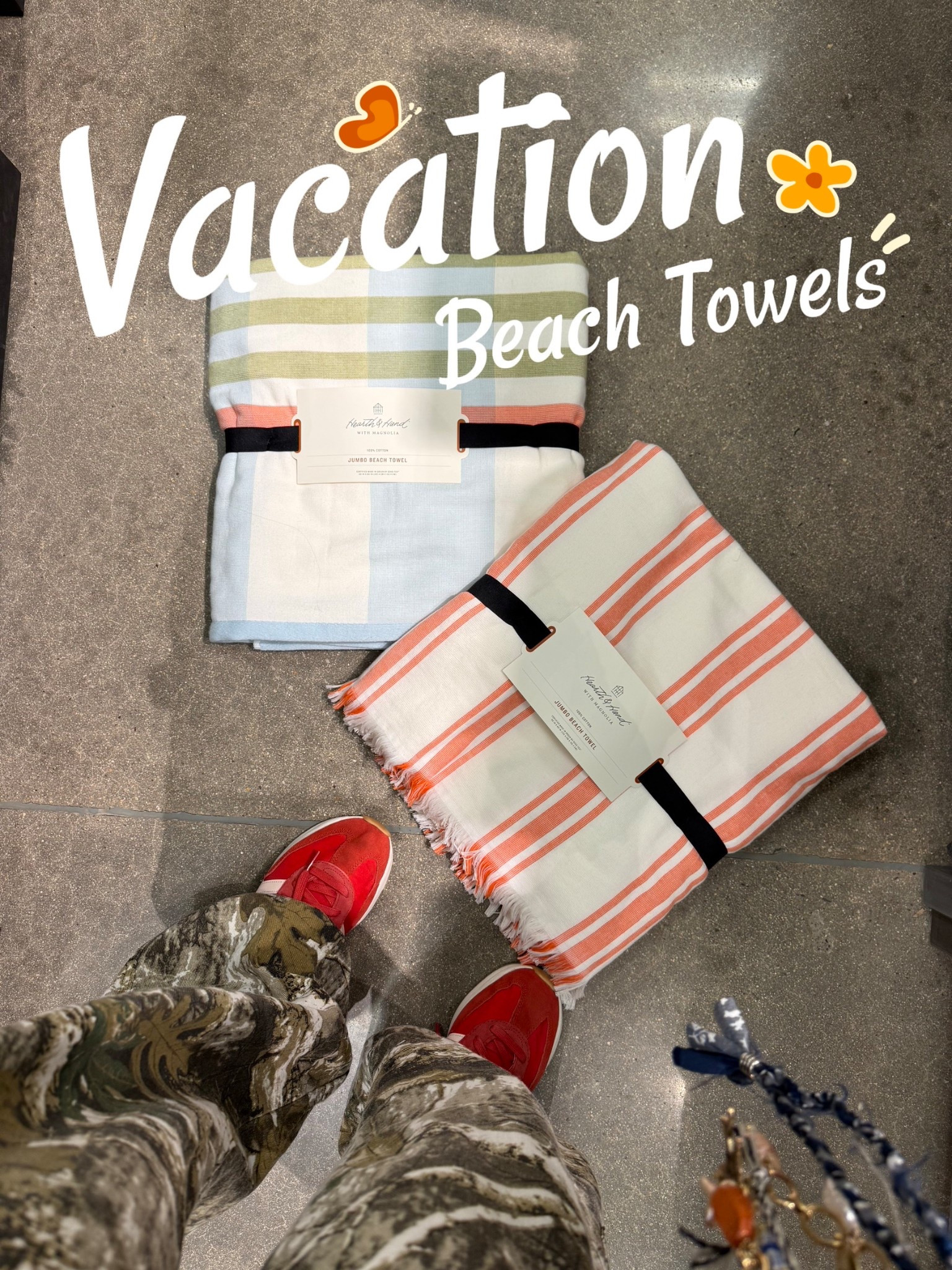Oversized beach towels! 

Towels
Beach 
Vacation 

#LTKSwim #LTKTravel #LTKFamily