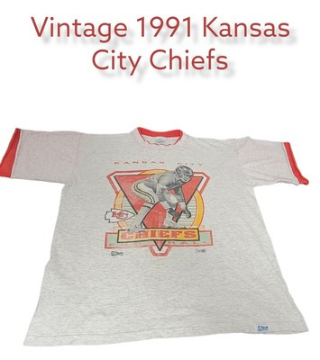 Vintage 1991 Salem Kansas City Chiefs T-Shirt Size XL Made In USA 6197  | eBay | eBay US