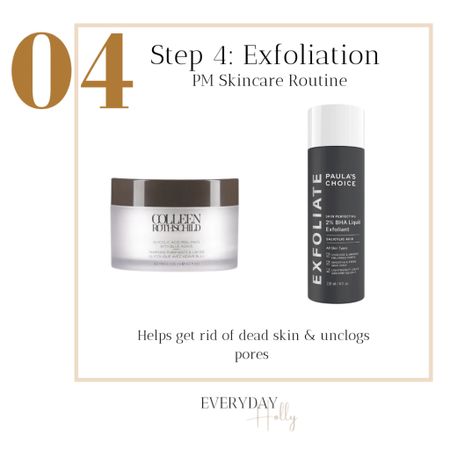 Step 4: Evening Skincare ~ Exfoliation 

Exfoliate | exfoliating | skincare | healthy skin | dewy skin | glowy skin | skincare routine | anti aging 

#LTKhome #LTKbeauty