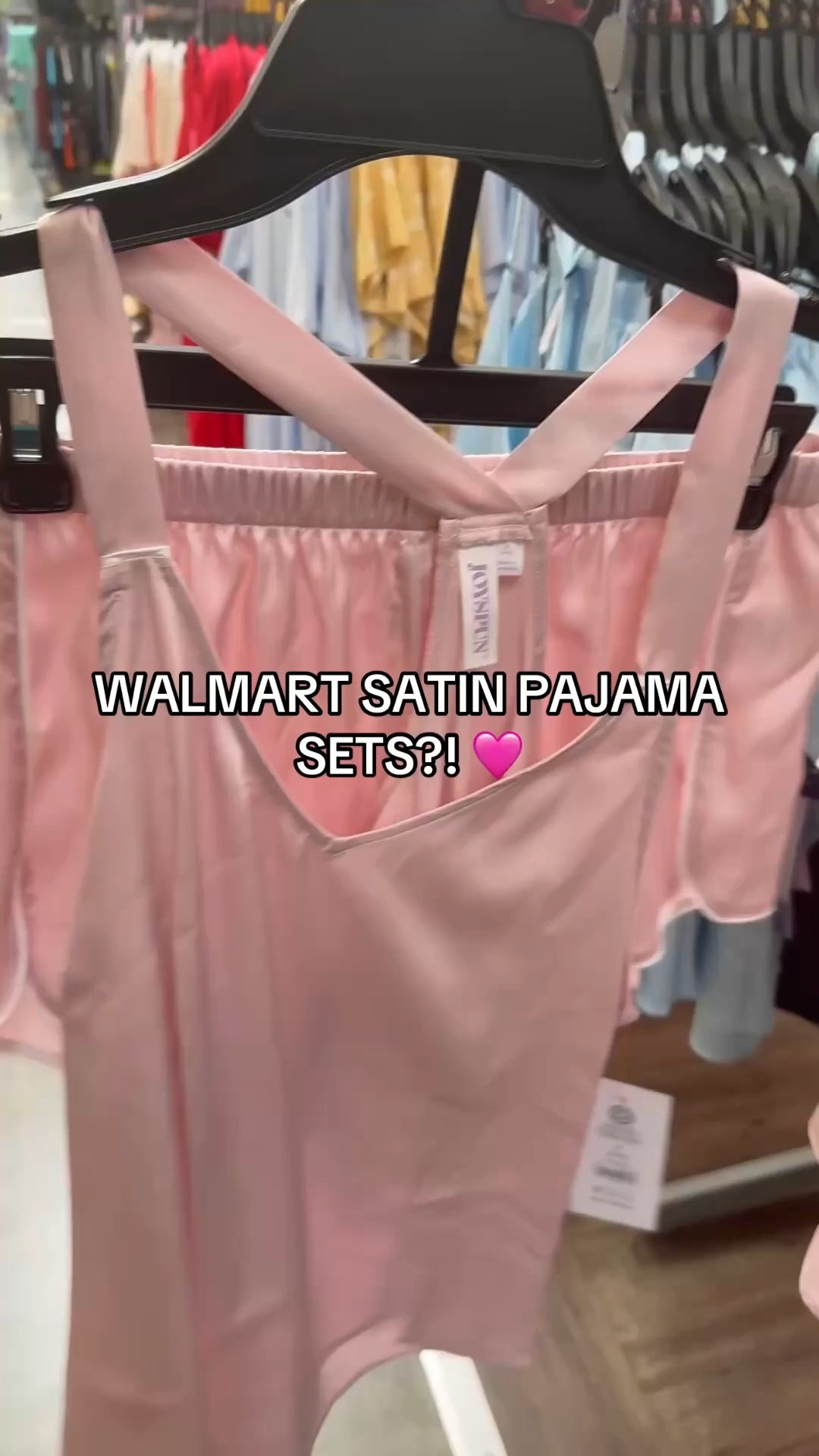 Walmart satin pajama sets are such a good affordable sleepwear find for spring and summer. This satin tank and shorts set is lightweight, breathable, and feels so soft — but what I love most is how elevated it looks. It gives that high-end, luxury loungewear vibe without the high price tag.

If you’re searching for cute summer pajamas, budget-friendly loungewear, or affordable Walmart fashion that looks expensive, this set is an easy yes. The fit is flattering, the fabric feels silky, and it’s perfect for warm nights or relaxed mornings at home.

Such a great Walmart fashion find if you want comfortable sleepwear that still feels put together.

#LTKSeasonal #LTKselfcare #LTKOver40