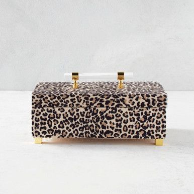 Leopard Jewelry Box | Zgallerie | Z Gallerie