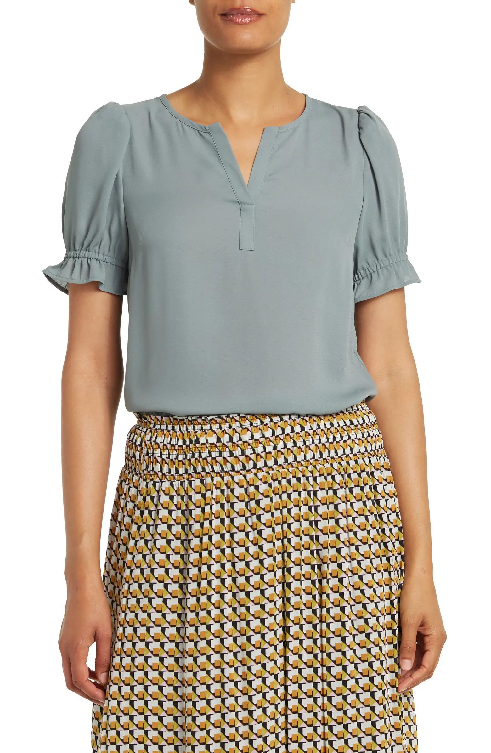 DR2 by Daniel Rainn Puff Sleeve Top | Nordstromrack | Nordstrom Rack