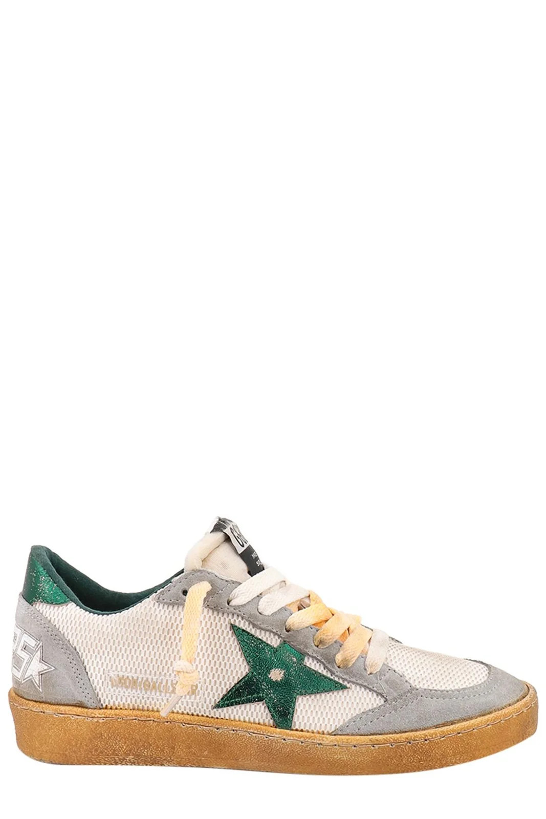 Golden Goose Deluxe Brand Ball Star Lace-Up Sneakers | Cettire Global