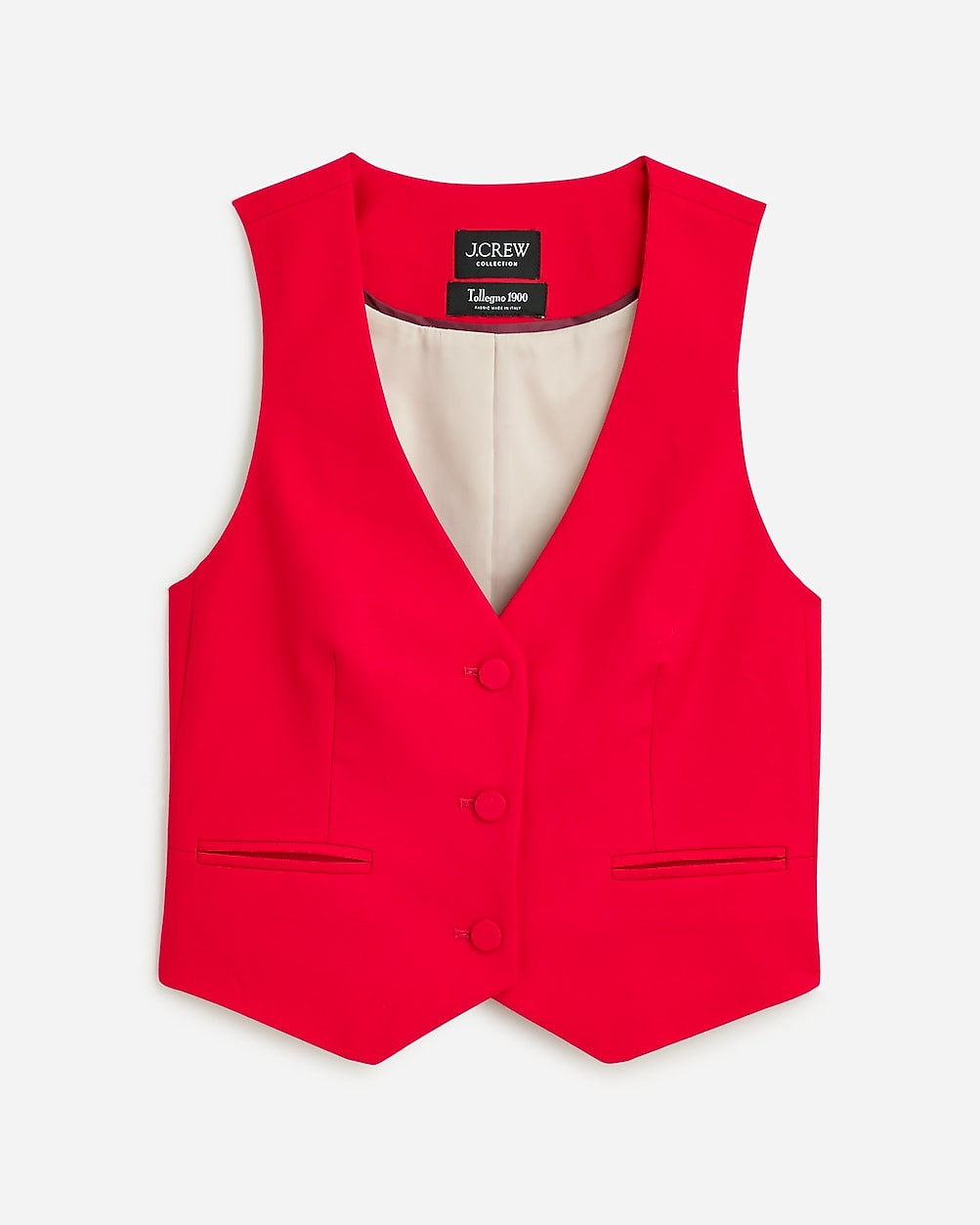 Collection tuxedo vest in Italian wool | J. Crew US