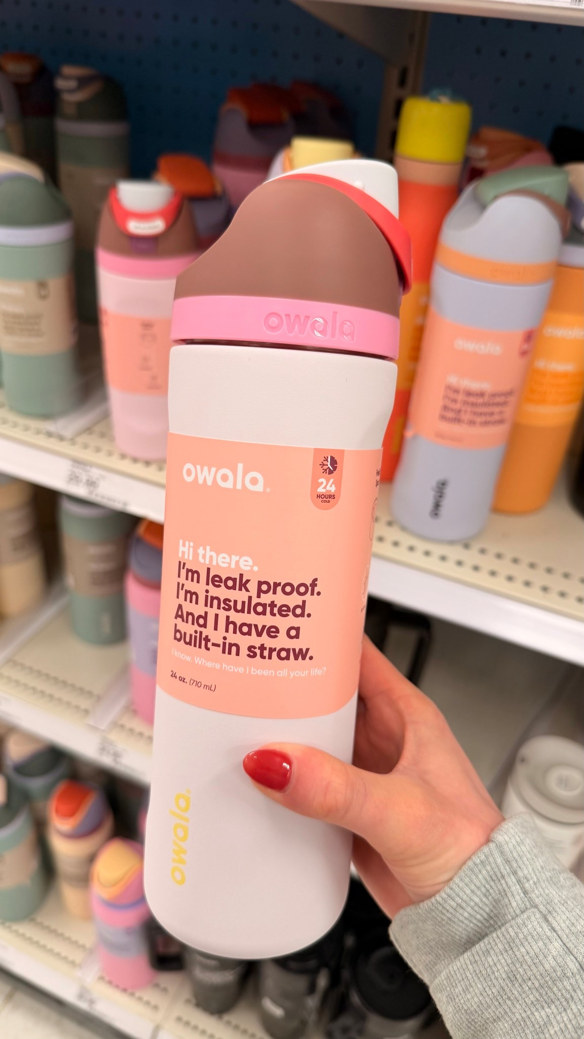 Owala FreeSip Favorite in Spring Color!😍💖

Loving these pastel shades in the Owala FreeSip! My favorite leak proof water bottle perfect for workouts, errands, travel days, or tossing in your bag without a second thought. ✨ 


#LTKmomlife #LTKHome #LTKTravel