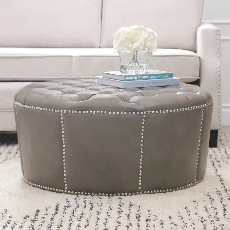 Jai Tufted Cocktail Ottoman | Wayfair Professional