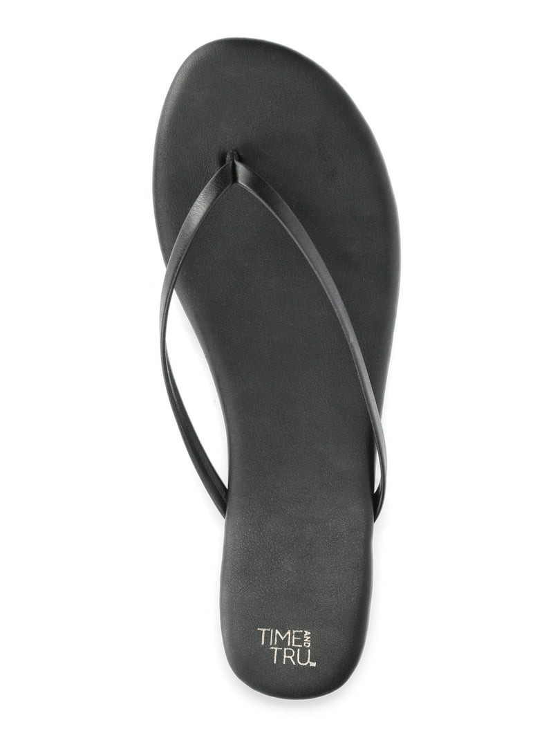 Time and Tru Women's Barely There Thong Sandals | Walmart (US)