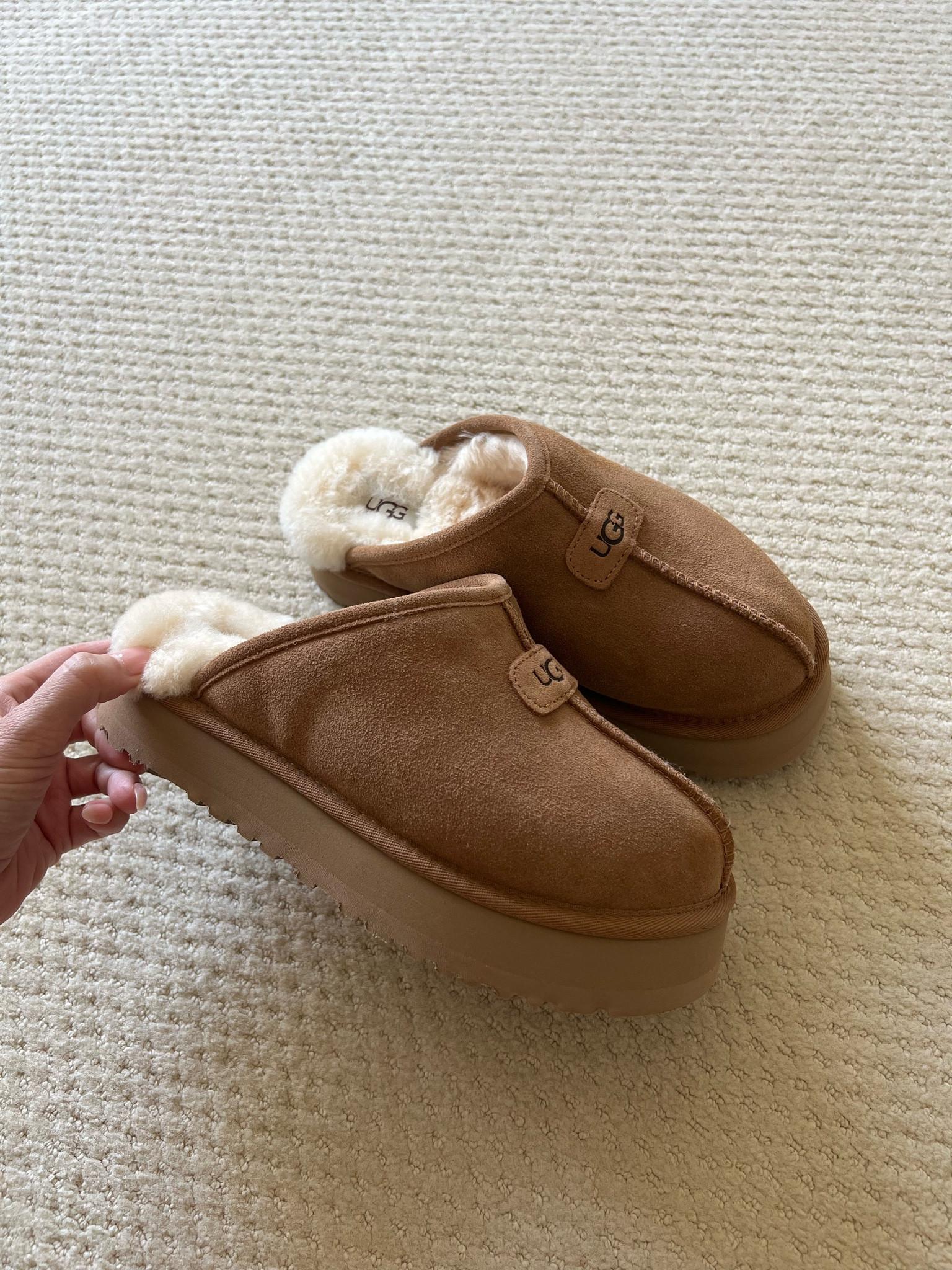 Women’s Ugg slippers / slides part of the Nordstrom anniversary sale #nsale #giftidea 
Size up to your nearest whole size. 

#LTKShoeCrush #LTKxNSale #LTKFindsUnder100