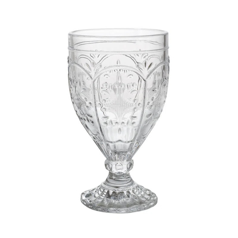 Tristan 12 oz. Glass Goblet | Wayfair North America