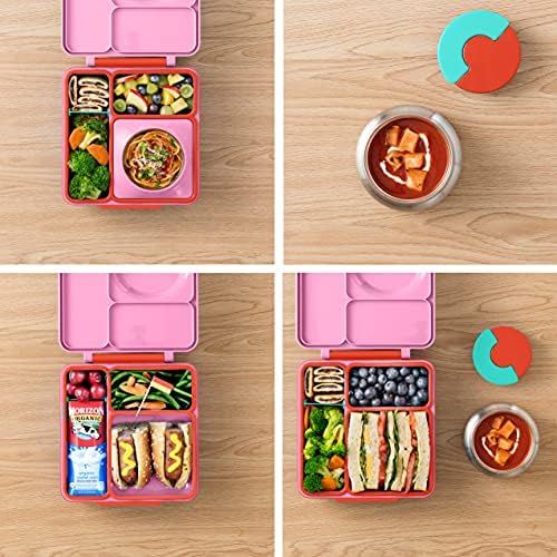 Amazon.com: OmieBox Bento Box for Kids - Insulated Bento Lunch Box with Leak Proof Thermos Food J... | Amazon (US)