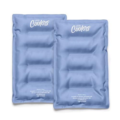Cool Coolers Reusable XL Soft Ice Packs for Coolers, Long-Lasting Lunch Box Ice Pack, High Perfor... | Amazon (US)