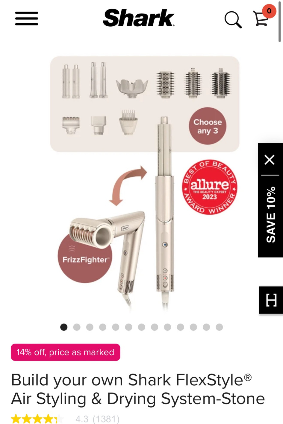 Shark hair styling tool 

#LTKstyletip #LTKGiftGuide #LTKbeauty