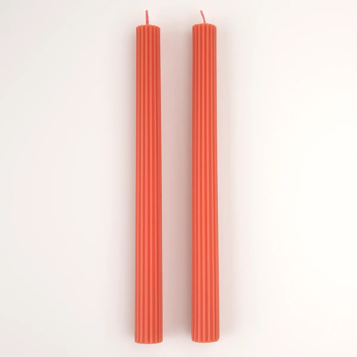 Tomato Red Table Candles (x 2) | Meri Meri