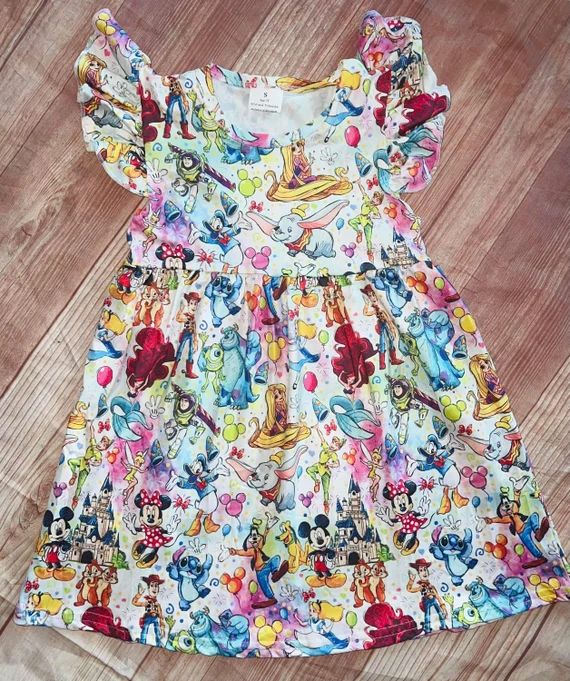 Disney World of color Dress | Etsy (US)