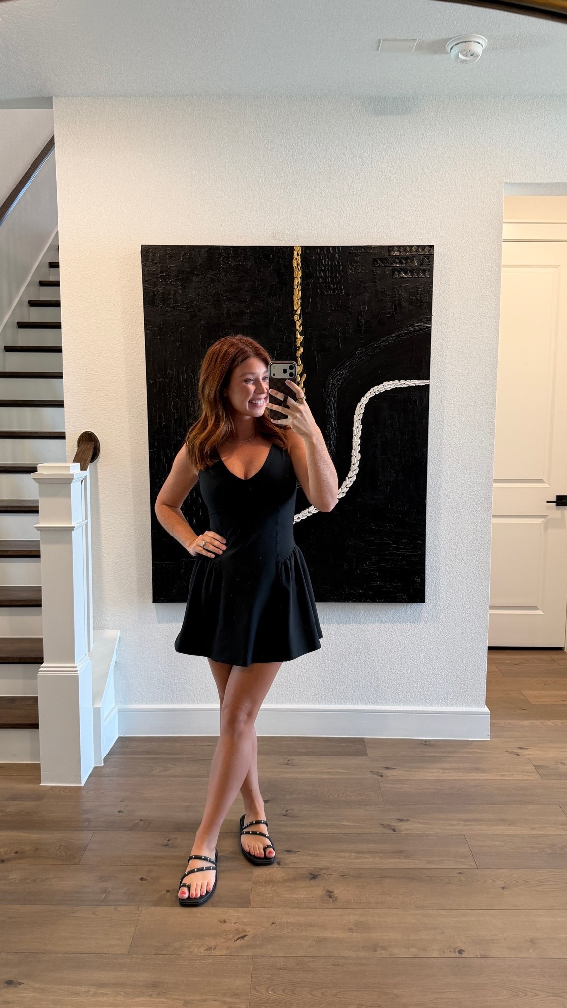 today’s run errands, clean the house, prep for a house showing outfit of the day 

dress is a size medium

#LTKmomlife #LTKootd