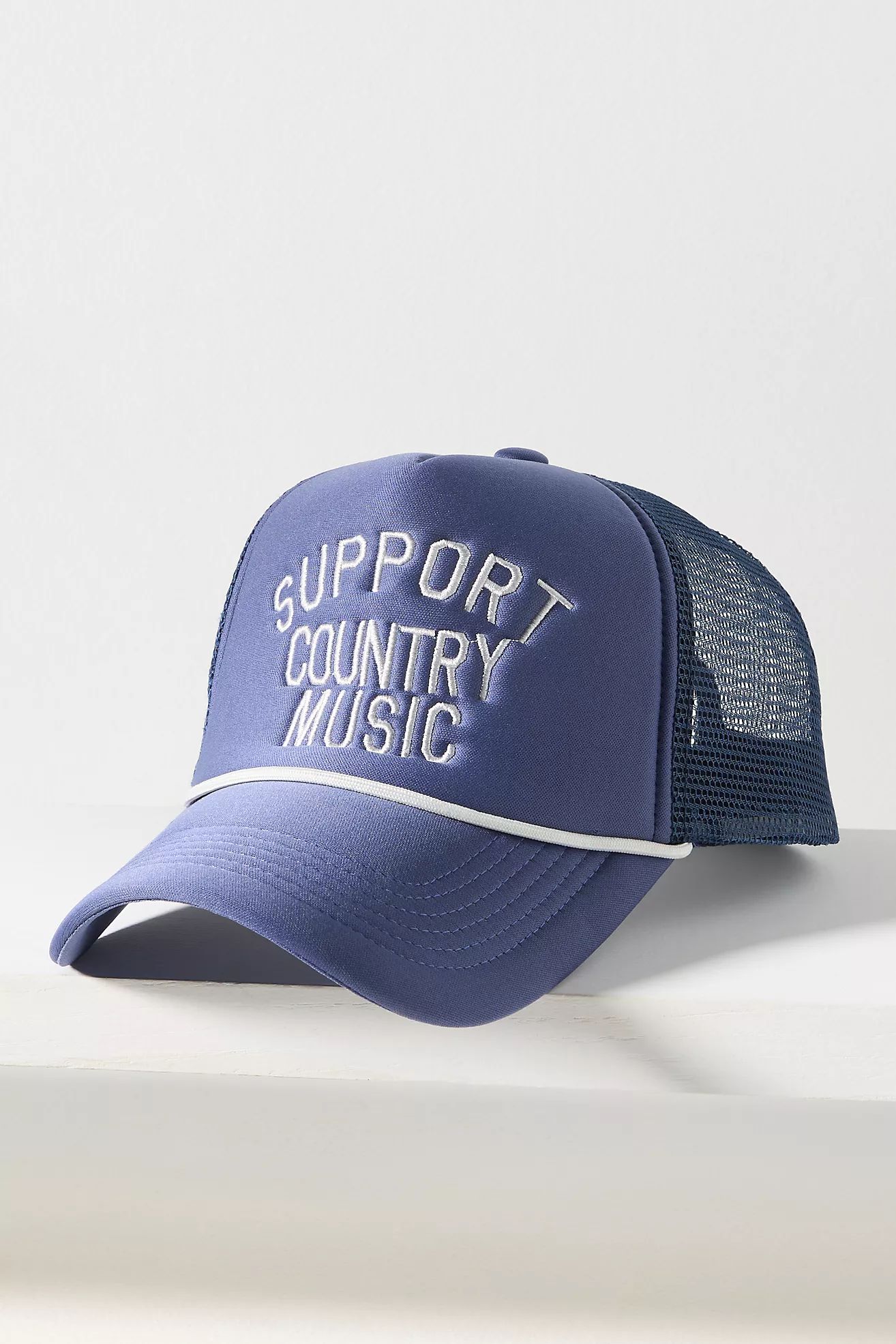 Worn/West Support Country Music Trucker Hat | Anthropologie (US)