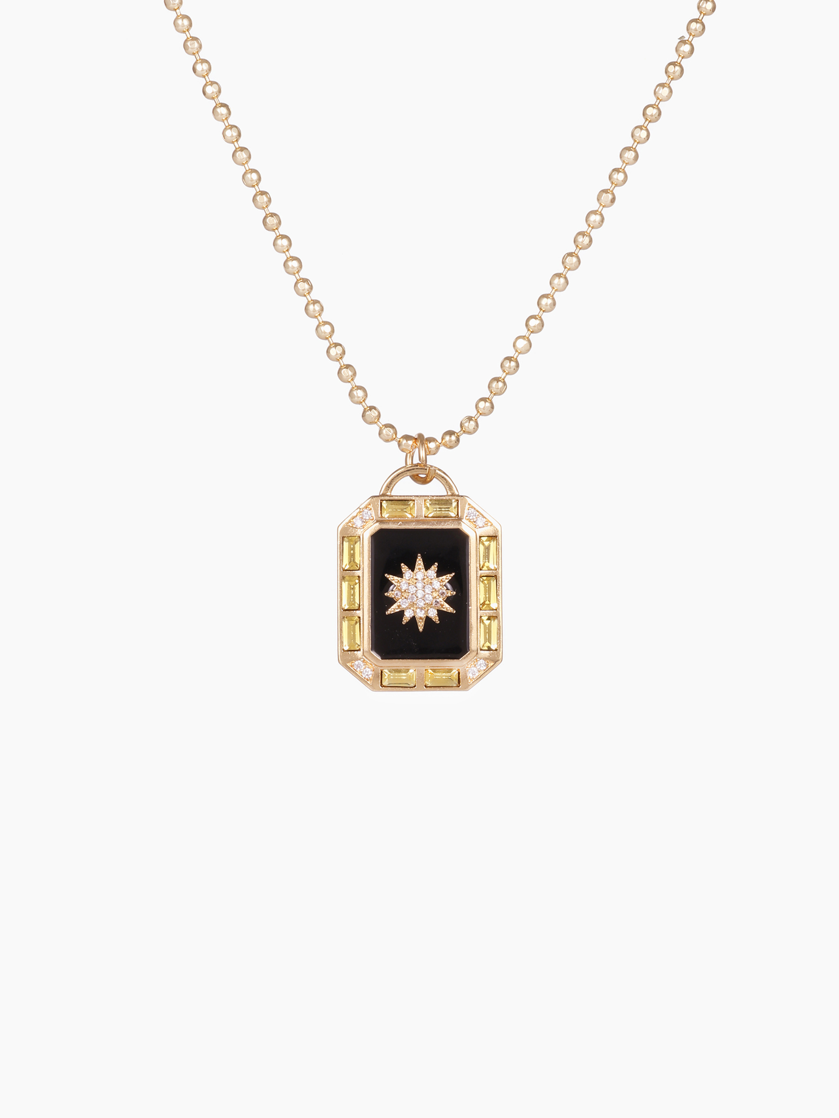 Star Decor Pendant Necklace - Cider | Cider