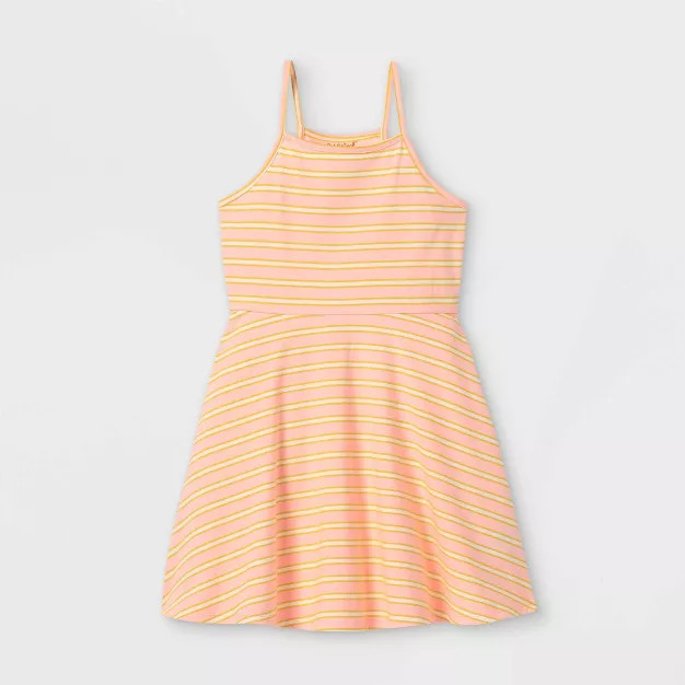 Girls' Cotton Sleeveless Dress - Cat & Jack™ | Target
