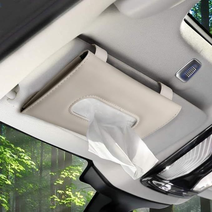 Car Tissues Holder for Car, Visor Tissue Holder, Car Tissue Box, Car Disposable Masks Holder, Mas... | Amazon (US)