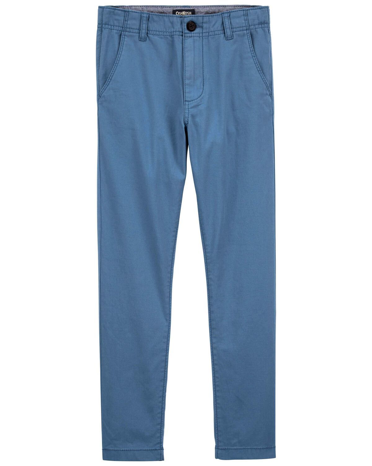Blue Kid Slim Stretch Chino Pants | oshkosh.com | OshKosh B'gosh
