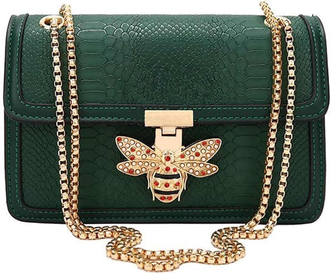 JBB Crossbody Shoulder Purse for Women - Fashion Purse with Bow Handbags PU Leather Satchel Bag | Amazon (US)