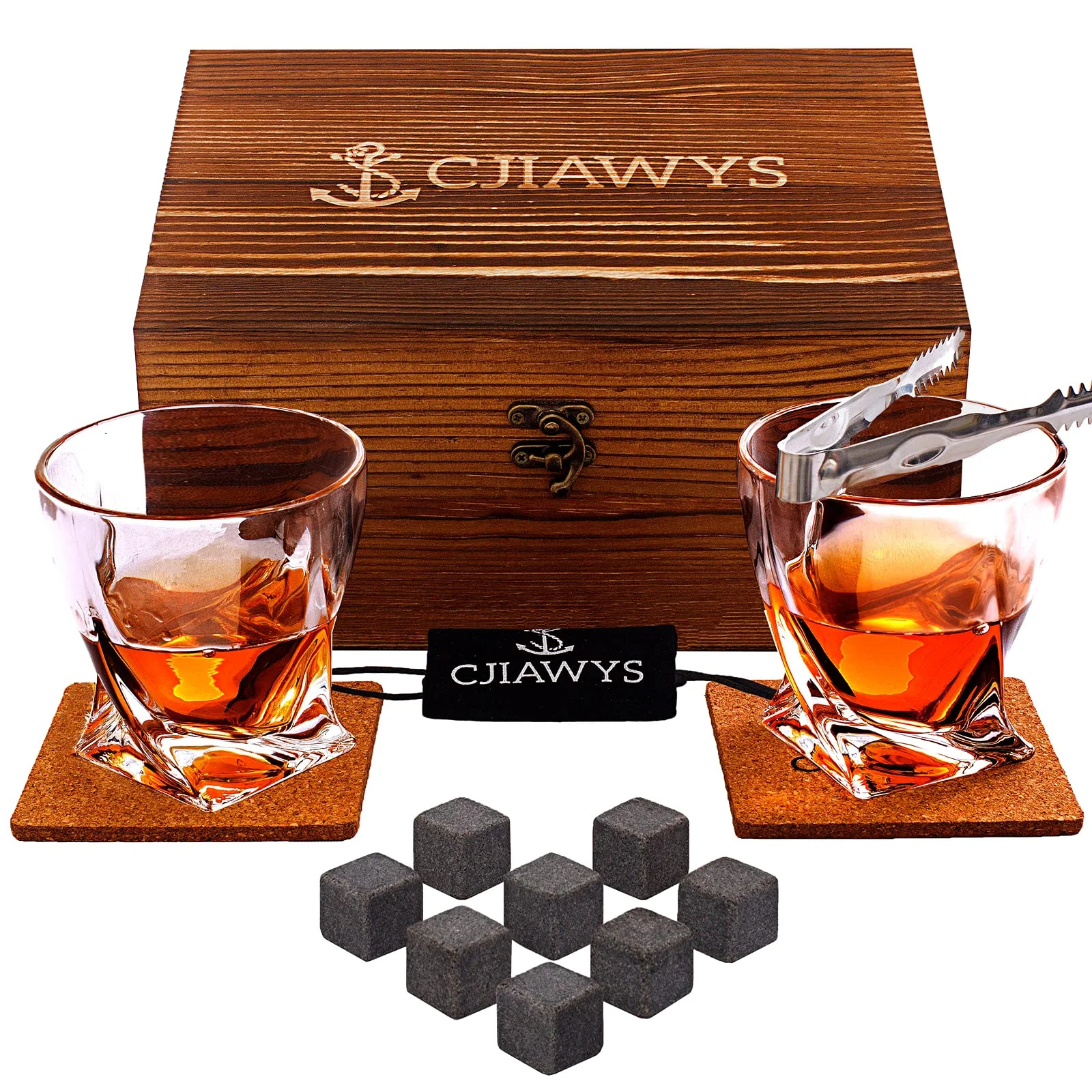 Whiskey Stones Gift Set, Birthday Gifts for Men Dad, Anniversary Gift for Him Husband Boyfriend G... | Walmart (US)