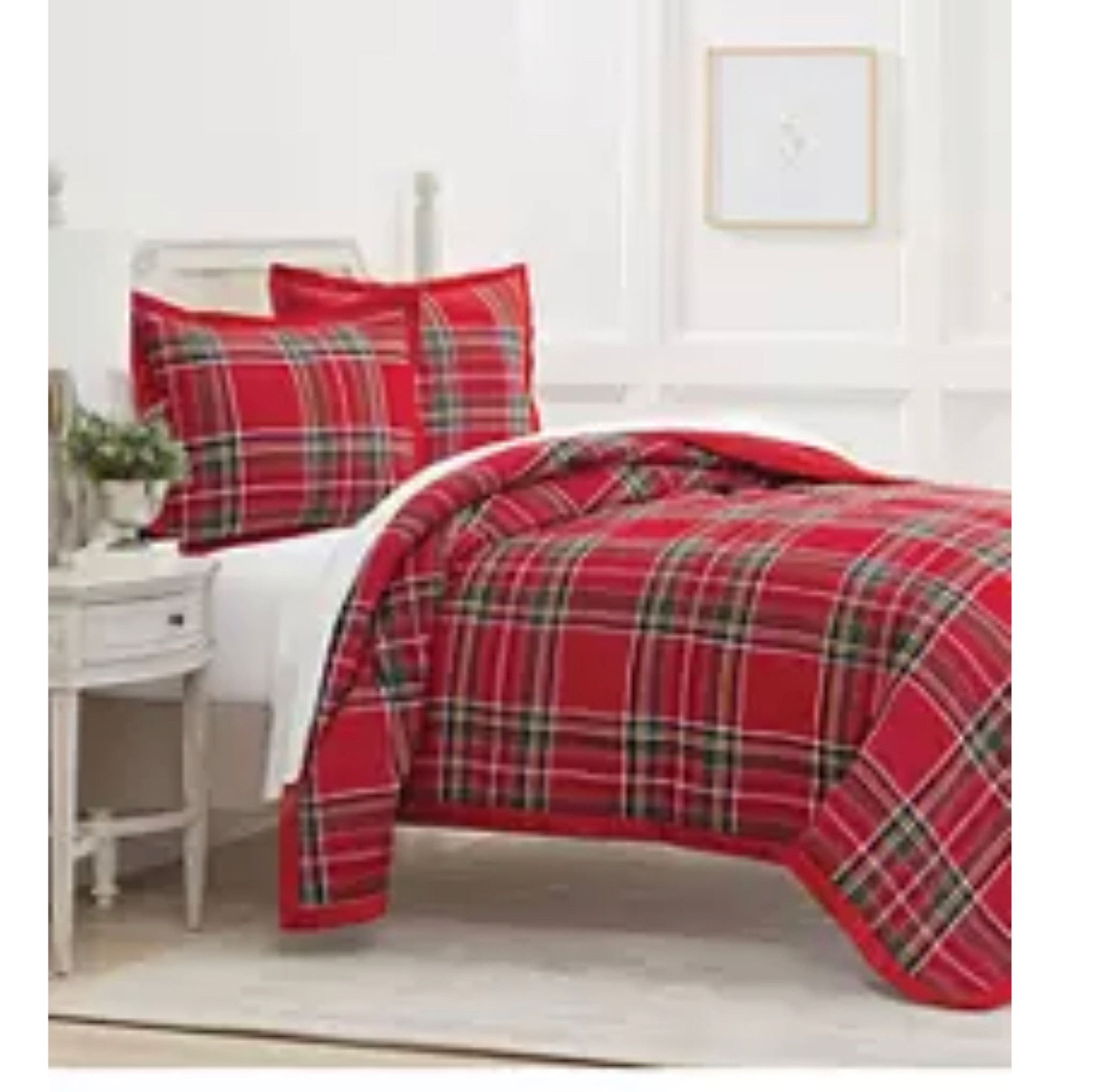 Red Tartan Quilt Set with shams

#LTKhome #LTKfindsunder100 #LTKHoliday