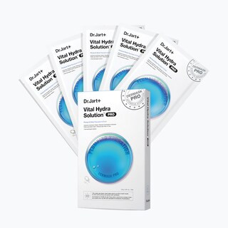 Vital Hydra Solution™ Glow Korean Moisturizing Face Mask with Hyaluronic Acid 5 Pack | Dr. Jart+