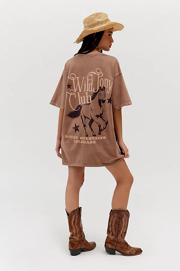 Wild Pony Club T-Shirt Dress | Urban Outfitters (US and RoW)