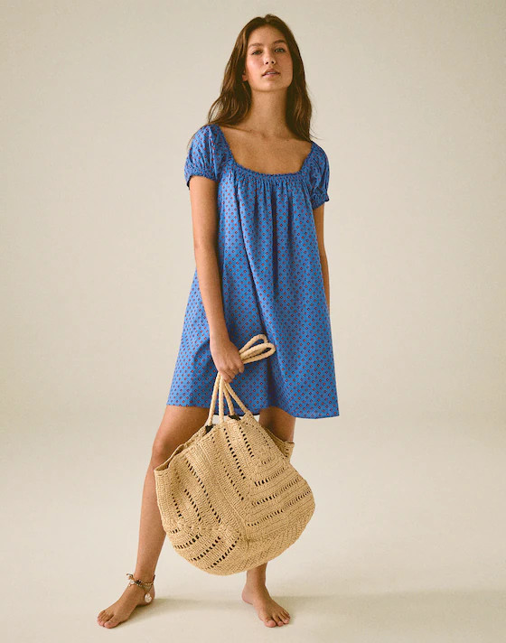 The Chateau Mini Dress | Madewell