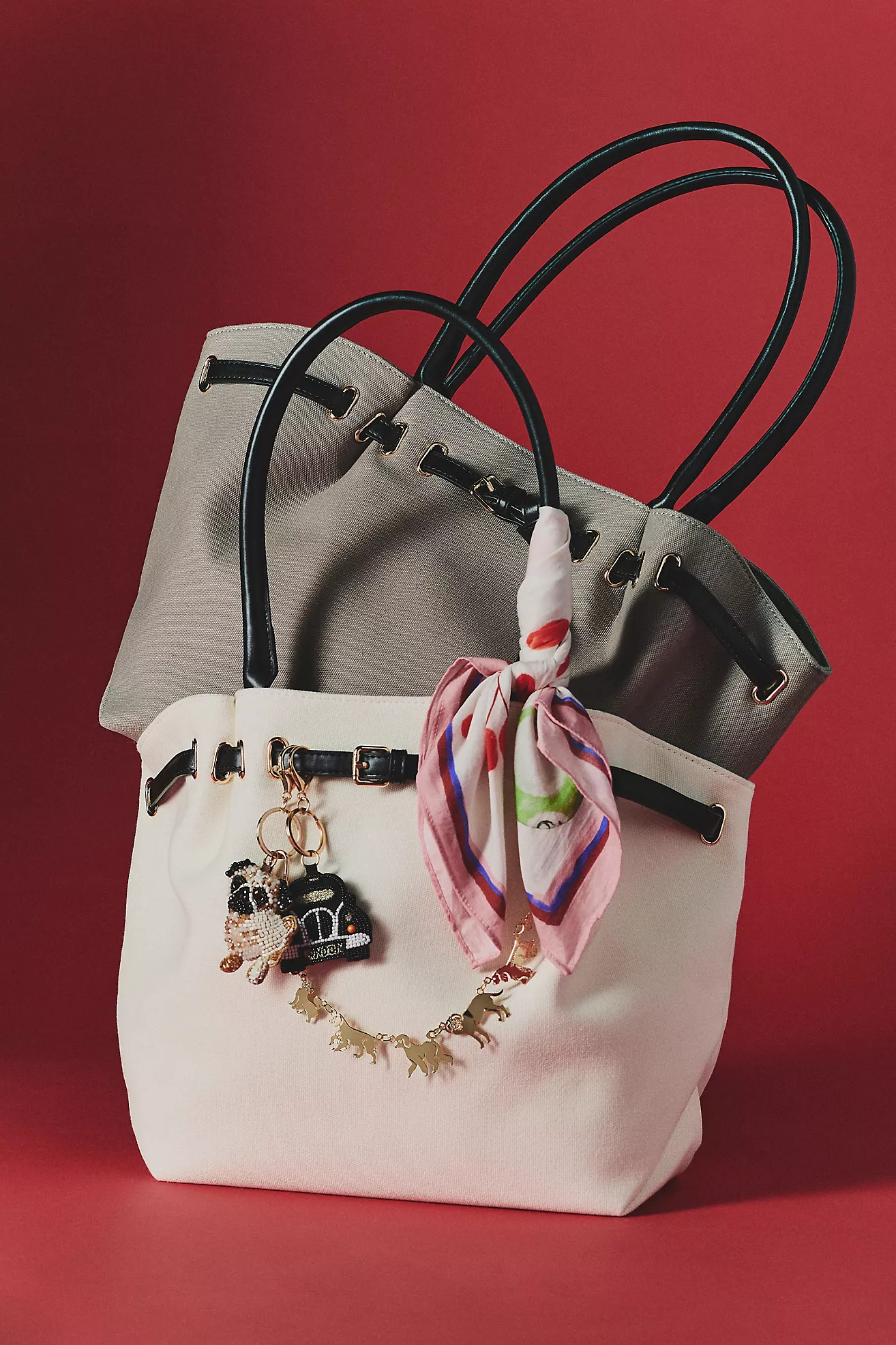 Canvas Belted Tote | Anthropologie (US)