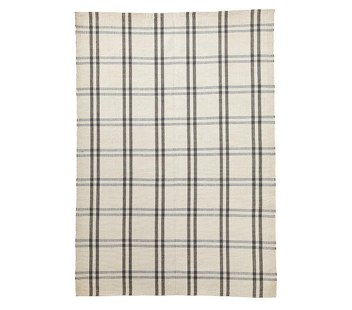 Plaid Woven Rug | Pottery Barn Kids