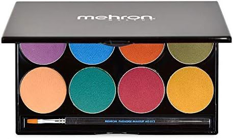 Mehron Makeup Paradise AQ Face & Body Paint 8 Color Palette (Nuance) - Face, Body, SFX Makeup Pal... | Amazon (US)