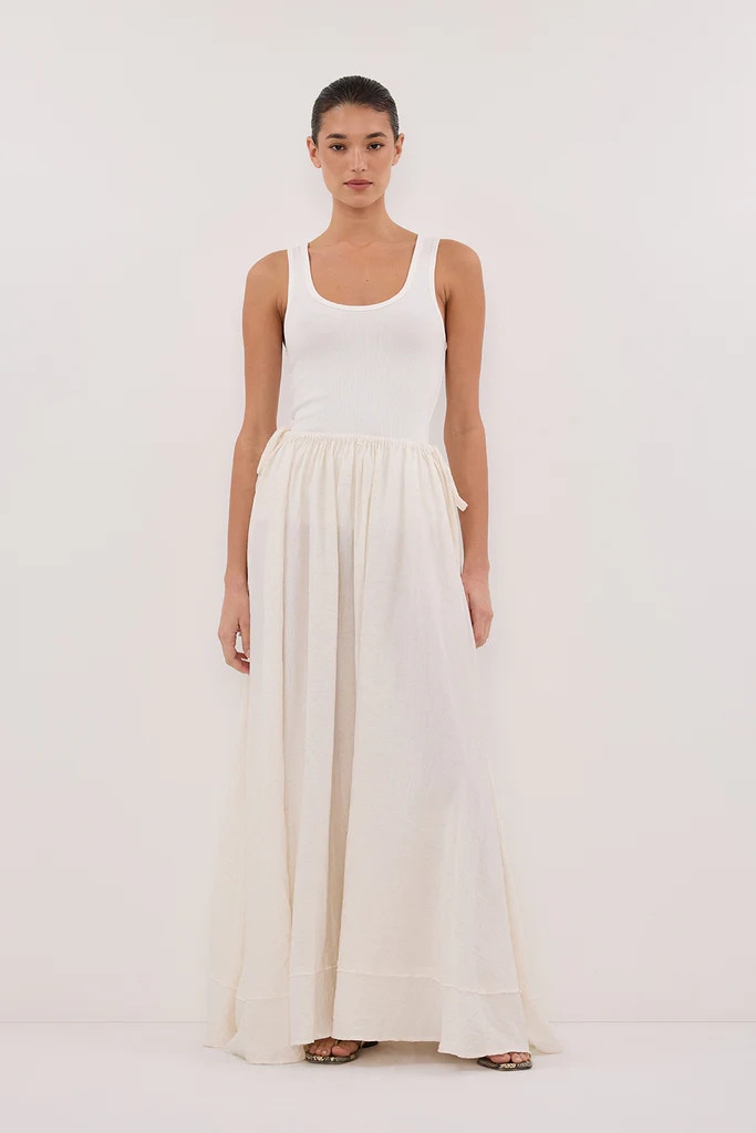 SHANIYA CREAM MARLE BOHO SKIRT | DISSH