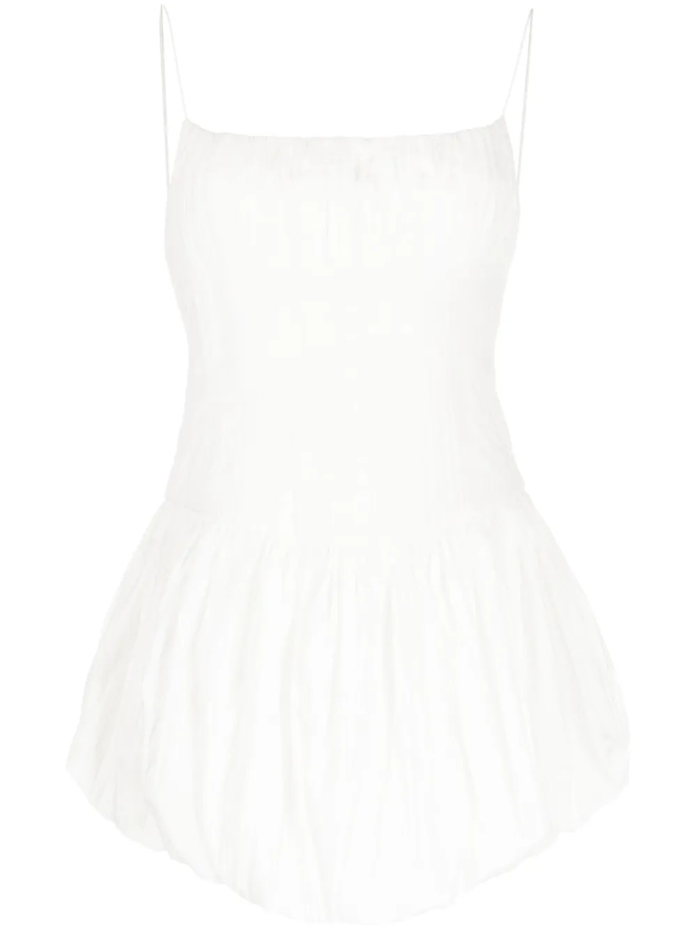 Acler Folkestone Sleeveless Minidress | White | FARFETCH | Farfetch Global