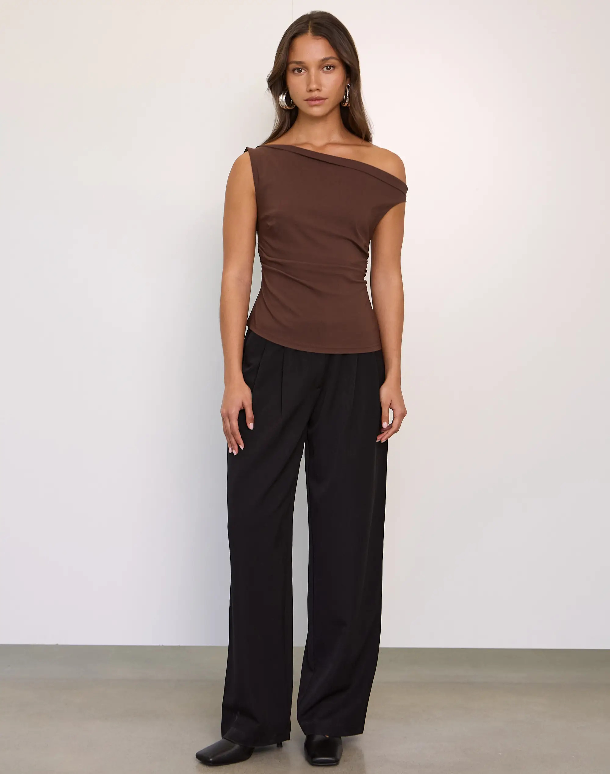 Off Shoulder Ruched Top | Glassons (Australia)