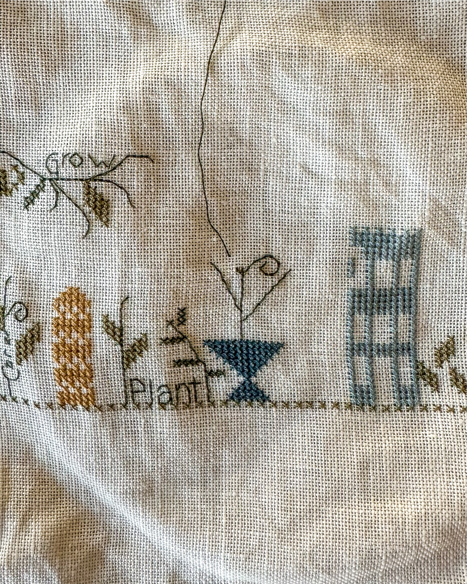 Garden stitching project- might turn it into a mini pillow versus a needle booklet. 

#LTKHome #LTKOver40 #LTKSeasonal