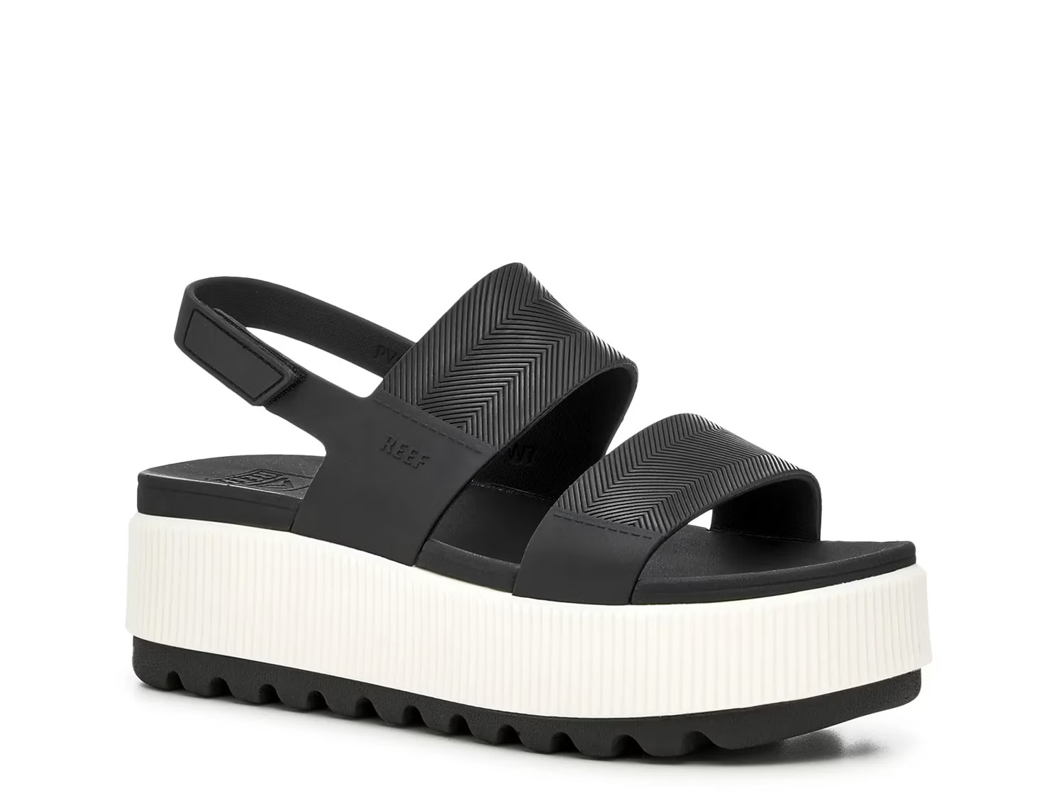 Reef Water Vista Higher Platform Sandal | Women's | Black | Size 10 | Sandals | Lug | Slingback | DSW