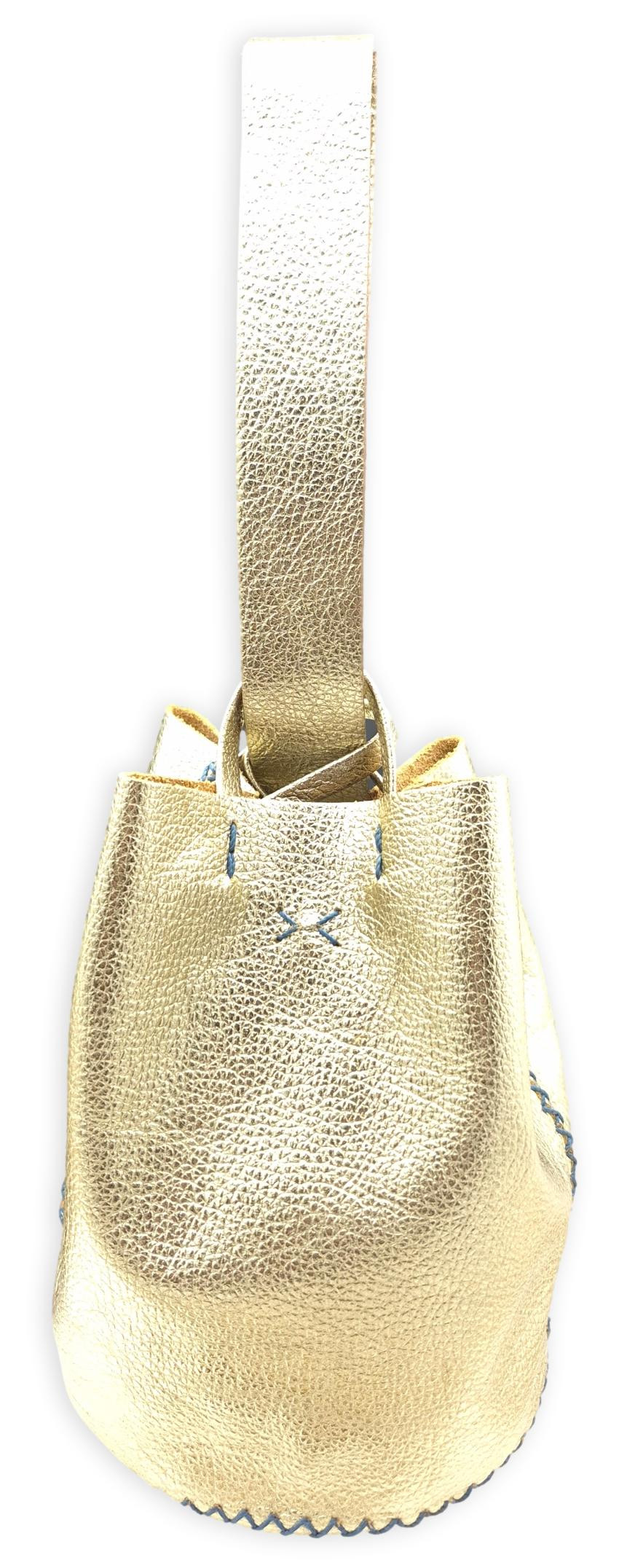 navigli bag | golden floater upcycled leather | Shop.app