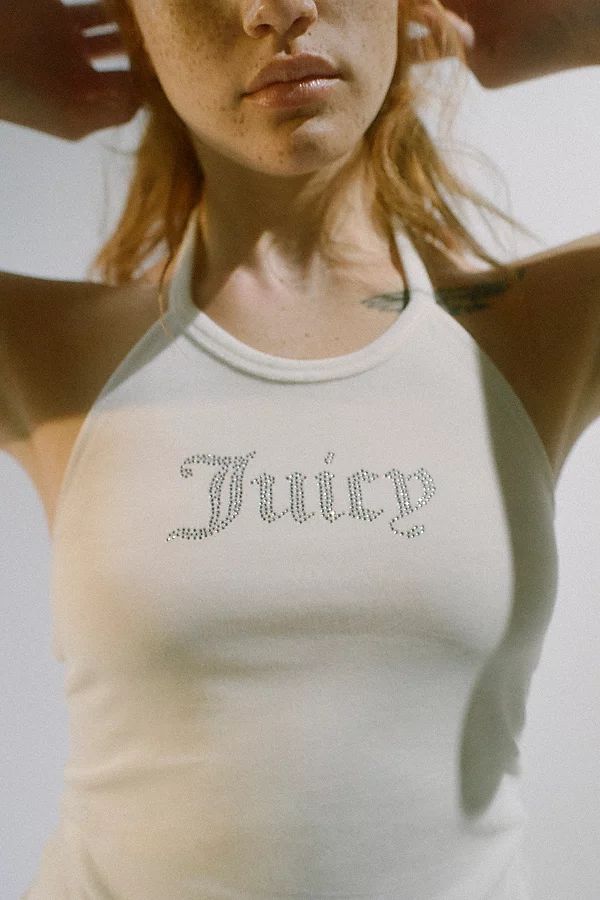 Juicy Couture UO Exclusive Velour Hanky Hem Cami | Urban Outfitters (US and RoW)