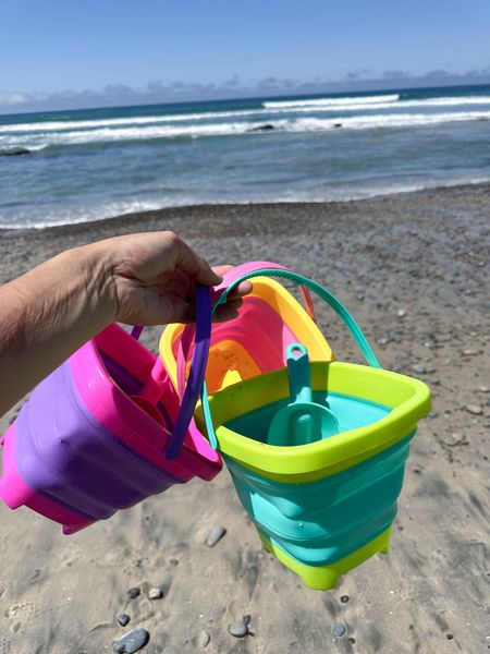 Cutest collapsible beach buckets and matching pails. They come in a 3 pack for less than $20! Perfect for travel and fold up small 💕


#amazonfind #amazonkids #founditonamazon #beach #beachbucket #boymom #girlmom #kidstravel #toddlertravel #travelwithkids